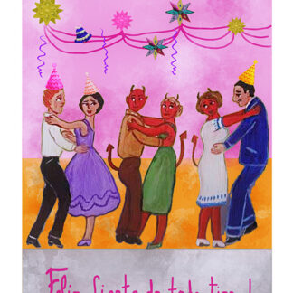 Carte postale Fiesta (Carte postale fiesta) - Tienda Esquipulas