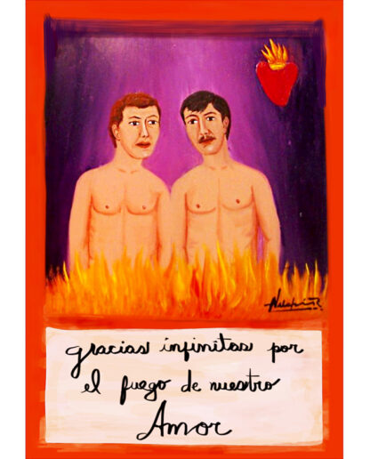 Carte postale Fuego (Carte postale fuego) - Tienda Esquipulas