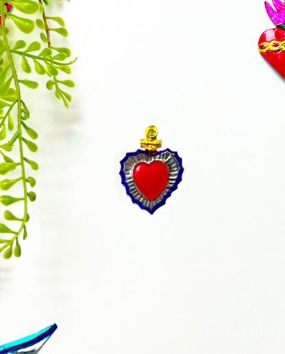 Mini heart cross