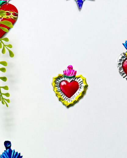 Mini coeur coronita (Coeur ex voto) - Tienda Esquipulas