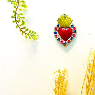 Mini flowery heart