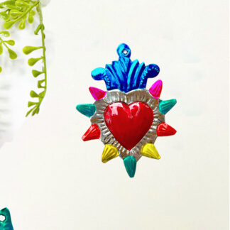 Starry ex-voto heart
