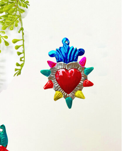 Starry ex-voto heart