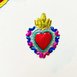Coeur bord couronne (Coeur ex voto) - Tienda Esquipulas