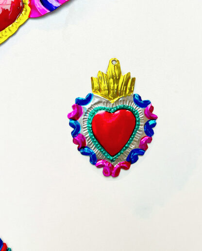 Coeur bord couronne (Coeur ex voto) - Tienda Esquipulas