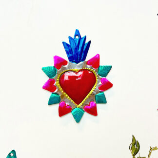 Coeur ex-voto feuilles (Coeur ex voto) - Tienda Esquipulas