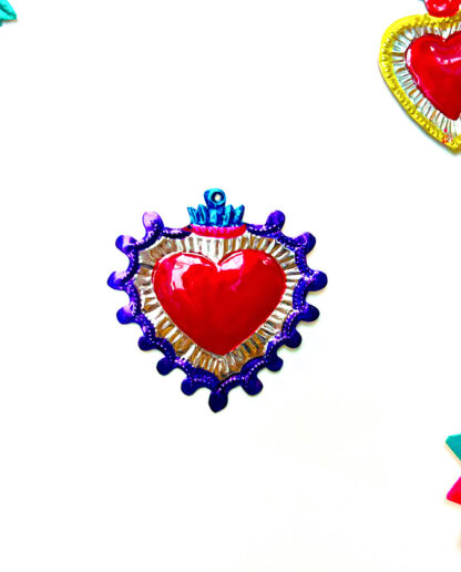 Heart ex voto waves