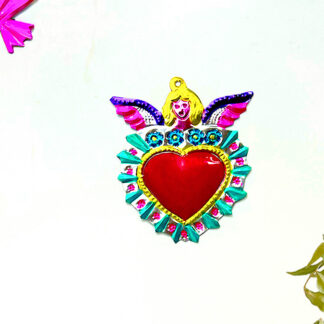 Coeur ex-voto ange (Coeur ex voto) - Tienda Esquipulas