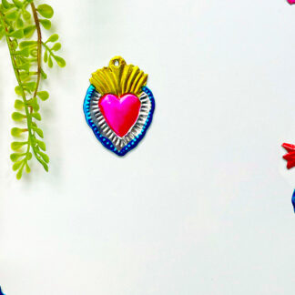 Oval ex-voto heart