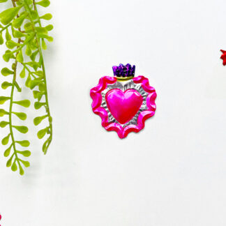 Coeur ex-voto bordure frisé (Coeur ex voto) - Tienda Esquipulas