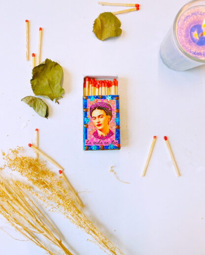 Pink Frida Matchbox (Boite dallumettes frida rose) - Tienda Esquipulas