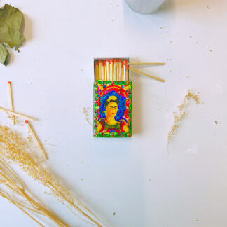 Boîte d’allumettes Frida rouge (Boite d’allumettes frida rouge) - Tienda Esquipulas