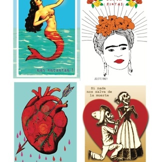 Historical Mexico Prints (Prints mexique historique) - Tienda Esquipulas