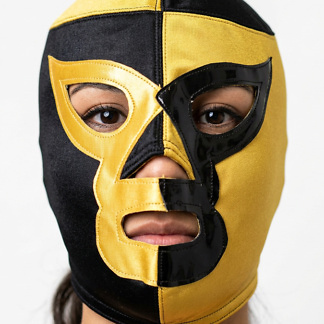 Lucha libre - Masque catcheur adulte - Pierrot