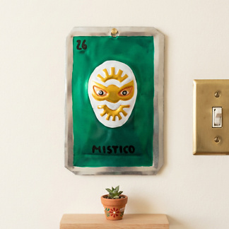 Lucha libre - Placa lucha libre Místico