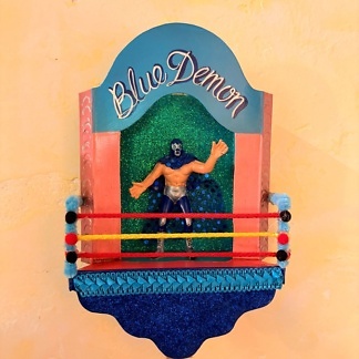 Lucha libre - Nicho luchador Blue Demon