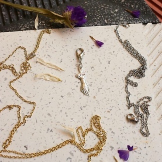 Charm ex voto - Charm Milagrito main argenté 2